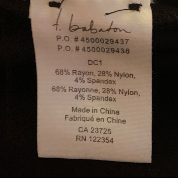 Aritzia T.Babaton Barrett Peplum Top - Picture 8 of 9